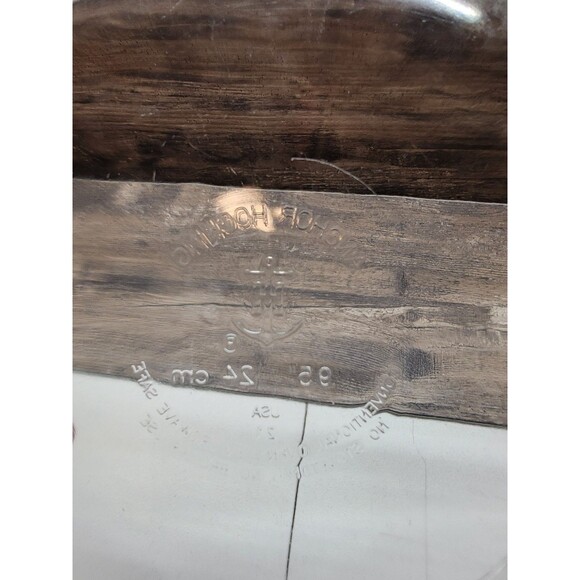 Vintage Anchor Hocking Glass Pie Plate, 9.5”, Fluted Edge - Picture 4 of 4